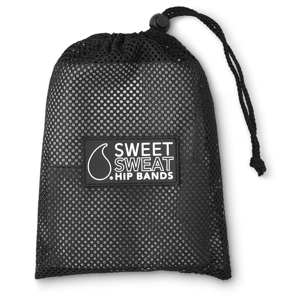Sweet Sweat Fitness Hip Bands - Gray - 3-Pack