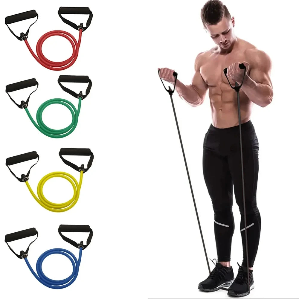 Portable Resistance Bands with Handles