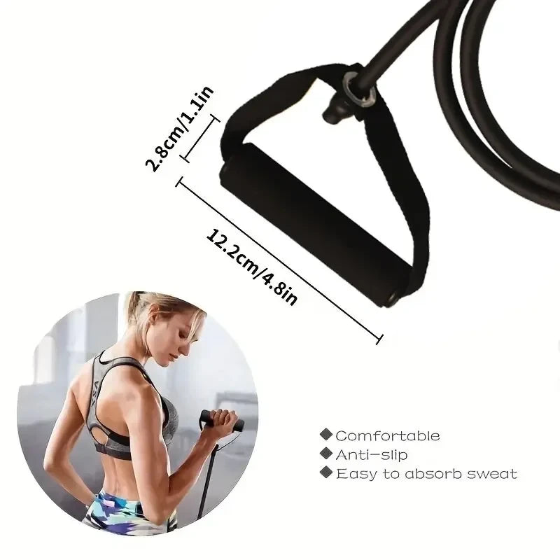 Portable Resistance Bands with Handles
