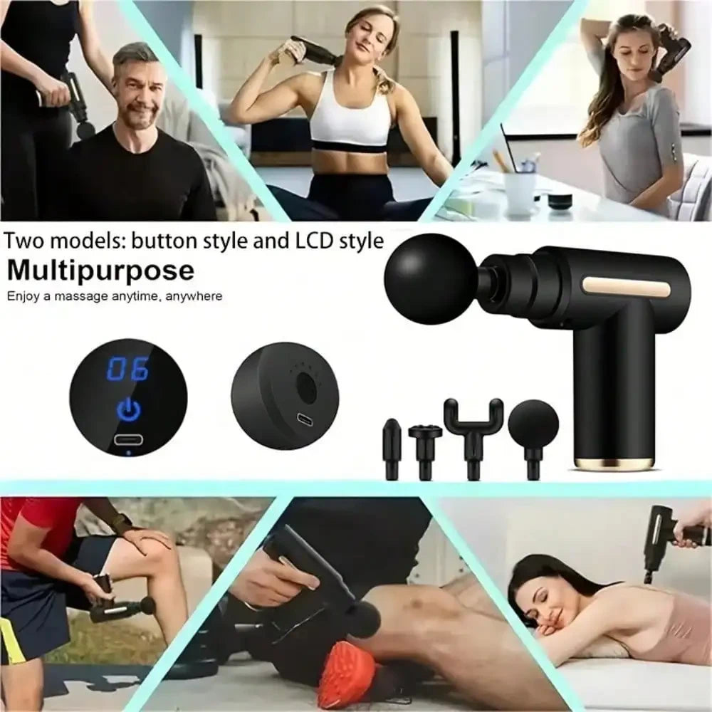 Portable Electric Fascia Massage Gun