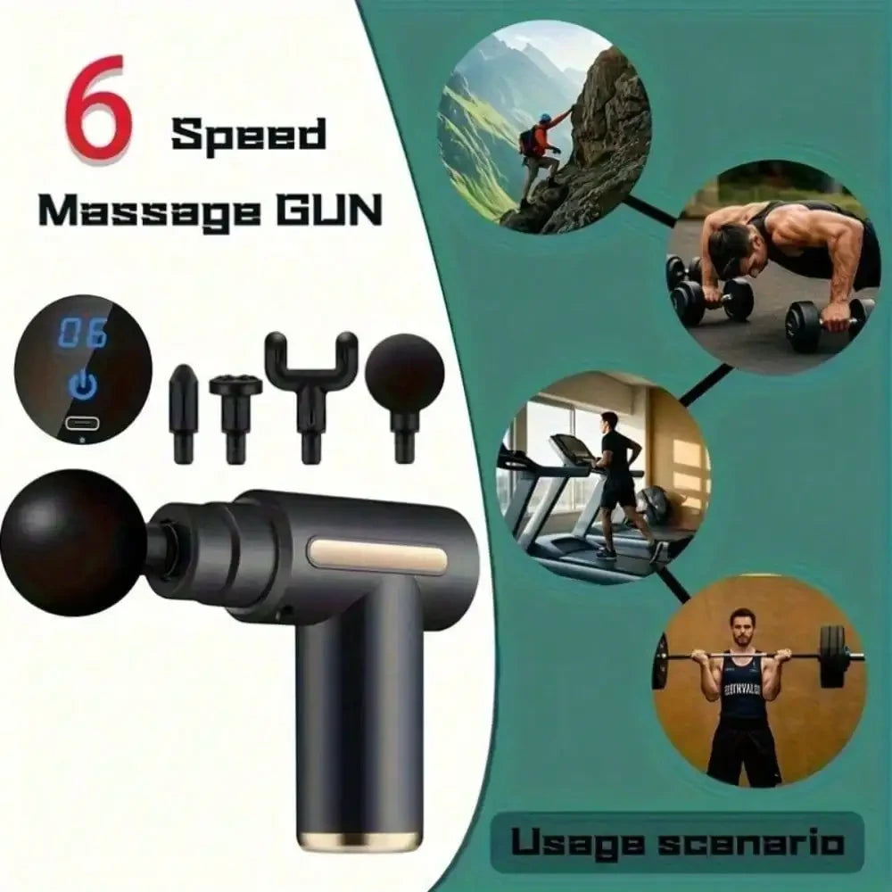 Portable Electric Fascia Massage Gun