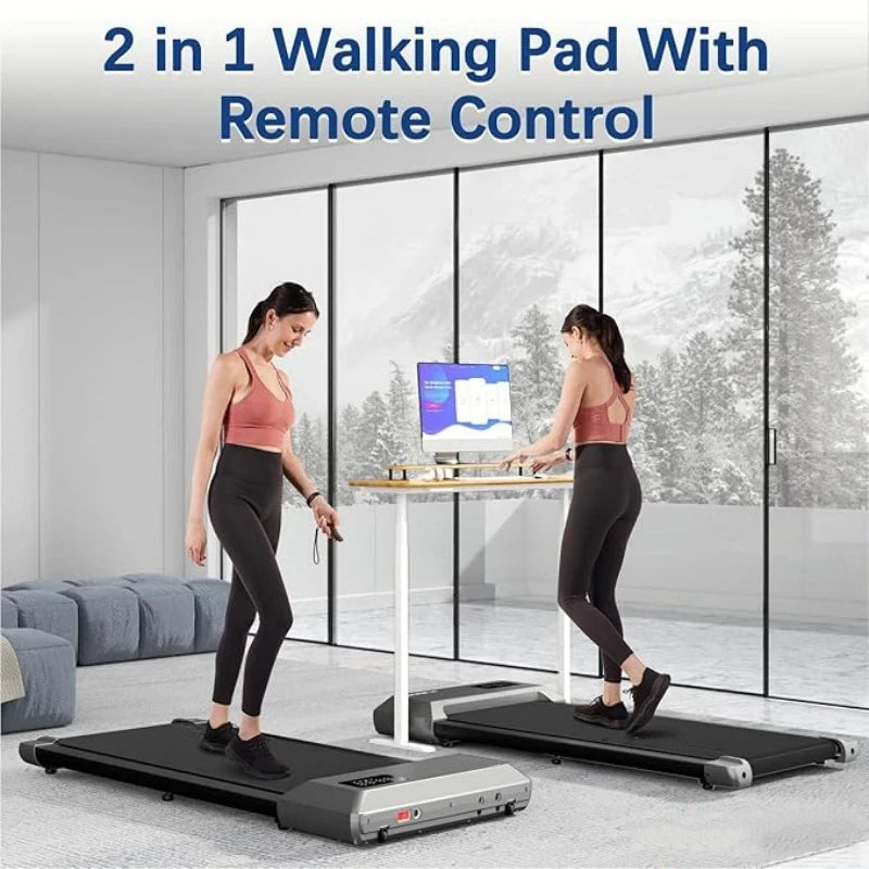Compact 2-in-1 Folding Treadmill