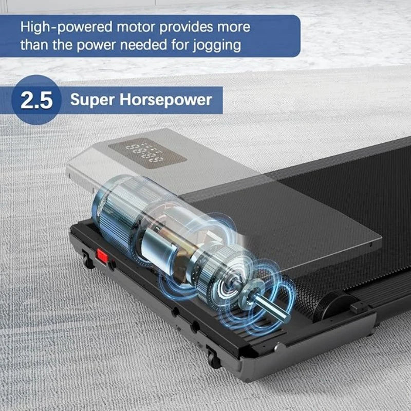 Compact 2-in-1 Folding Treadmill