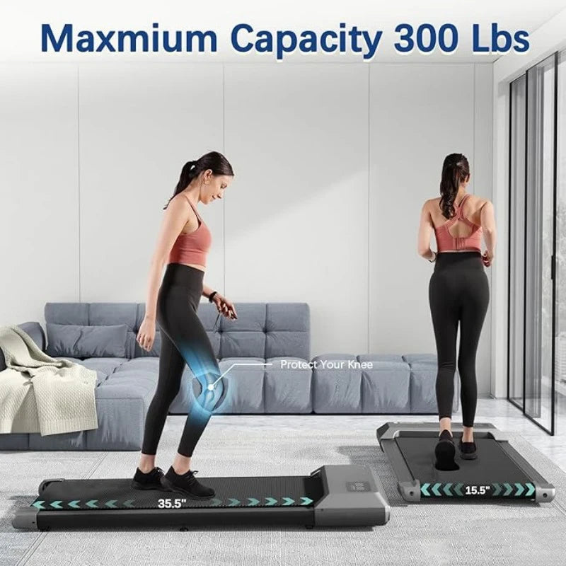 Compact 2-in-1 Folding Treadmill