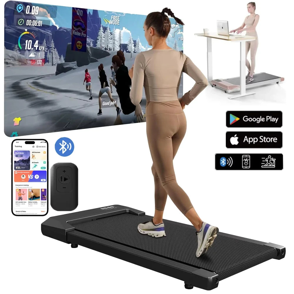 Compact 2-in-1 Folding Treadmill