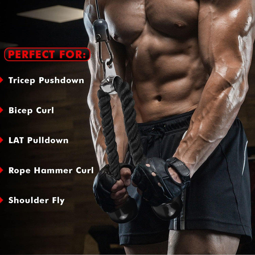 Cable Machine Accessories for Weight Lifting, LAT Pull down Attachment, Cable Attachments for Gym