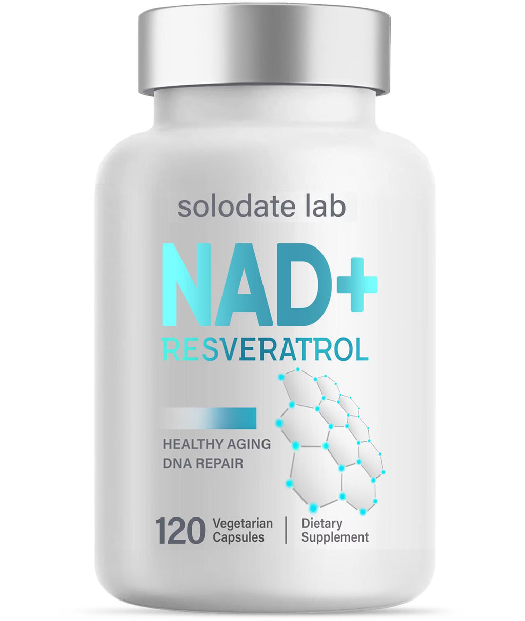NAD Resveratrol Supplement, ,NAD+ Supplements NAD Supplements for Women and Men, 120 Capsule
